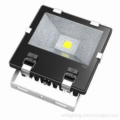 IP65 Garden Lighting 70W LED Floodlight with 100 to 240V AC Input Voltage